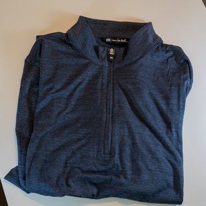 TravisMathews - HAVASU 2.0 QUARTER ZIP - Navy - Size L